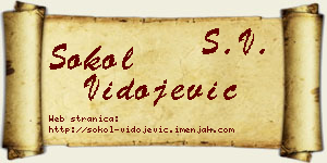 Sokol Vidojević vizit kartica